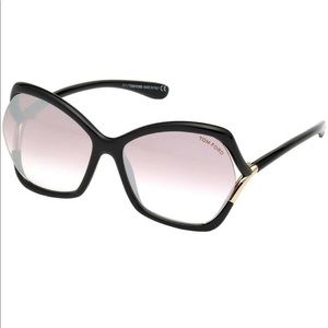 Tom Ford mirror Butterfly women’s sunglasses